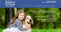 Desktop Screenshot of inrelationwithdogs.com